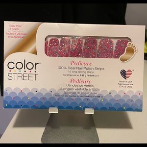 Color Street Pedicure set in Dansk All Night